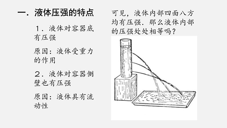 初中物理八年级第八章第2节科学探究液体的压强课件PPT第5页