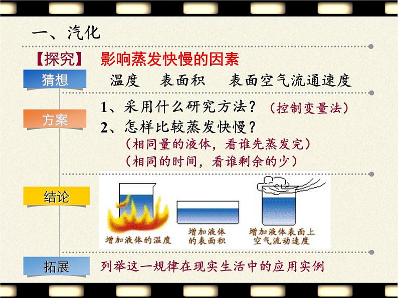 沪科版九年级全册 物理 课件 12.3汽化和液化04