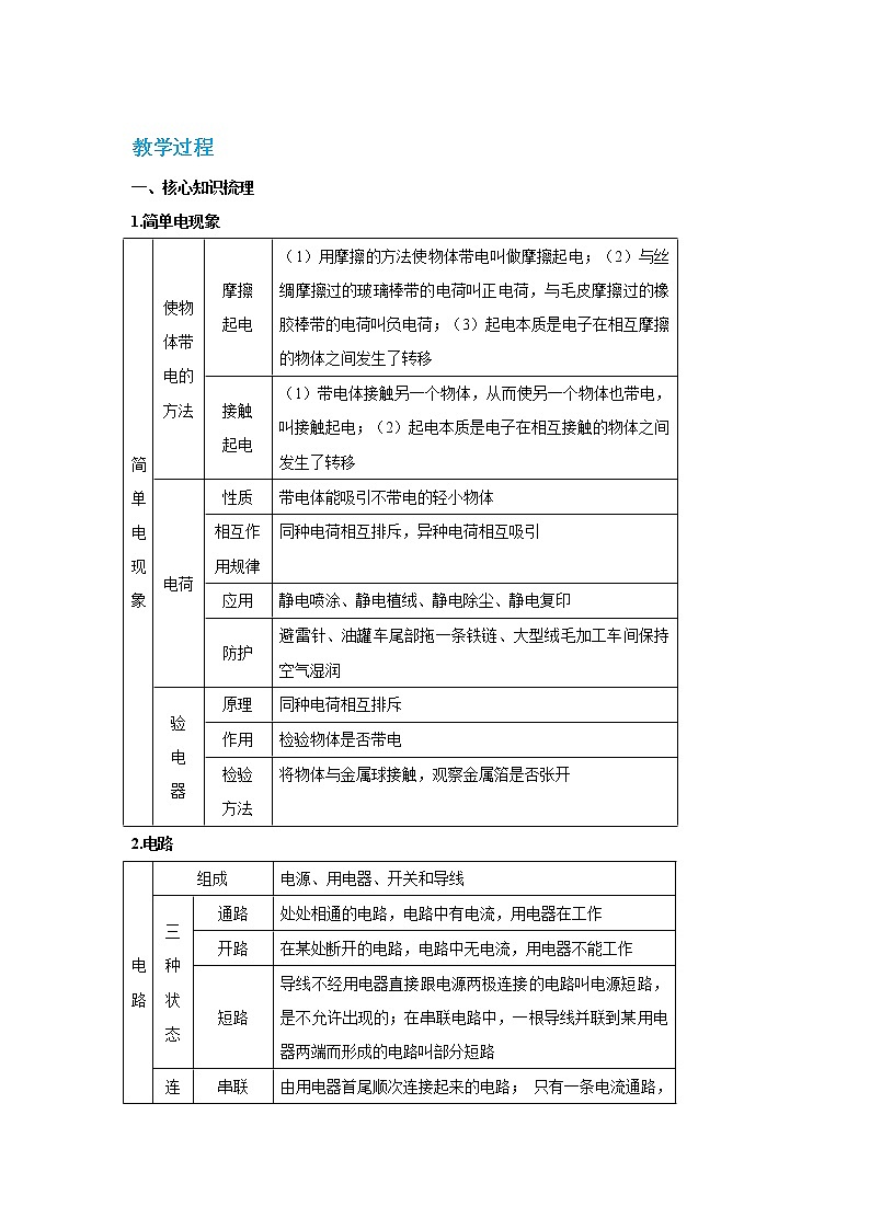 粤沪版初中物理九年级上册  期末总复习  第三课时  课件+教学详案03