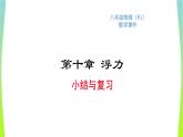 人教版八年级物理下册第十章浮力复习优质课件PPT