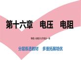 第十六章　电压　电阻    学习区+拓展区   练习课件