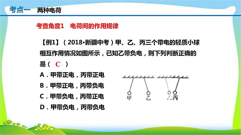 人教中考物理一轮复习电流和电路优质课件PPT第5页