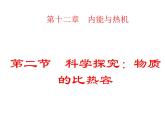 名校九年级物理上册课件：第十三章 第二节 《科学探究：物质的比热容》 (共21张PPT)