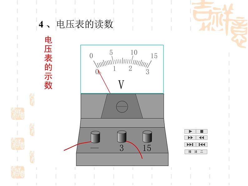 名校九年级物理上册课件：第十四章 第五节 测量电压 (共25张PPT)第8页