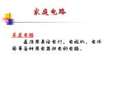 名校九年级物理上册课件：第十五章 第五节 家庭用电 (共26张PPT)