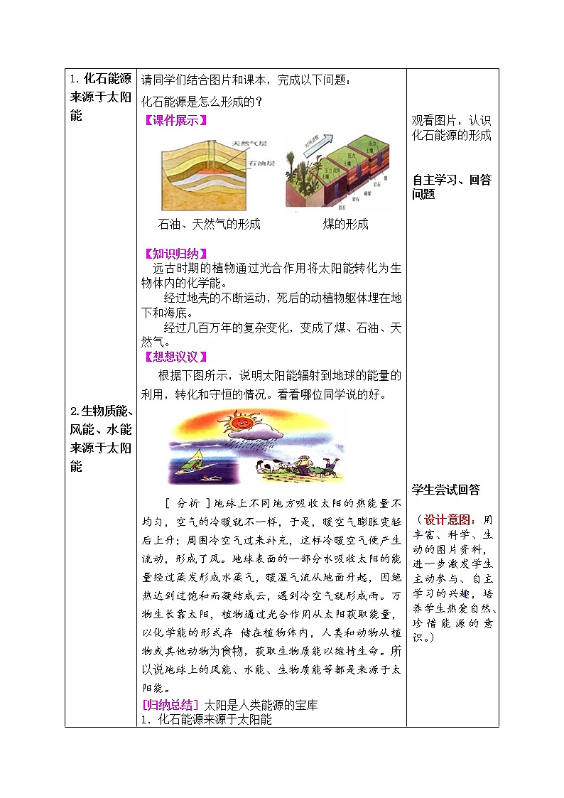第二十二章 能源与可持续发展 / 第3节太阳能学案03