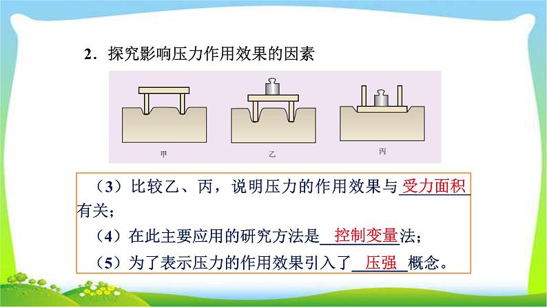 部编本八年级物理下册第九章压强小结复习优质课件PPT07