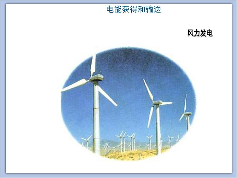 沪教物理九年级下册第八章8.3 电能的获得和输送 (共21张PPT)课件PPT第4页