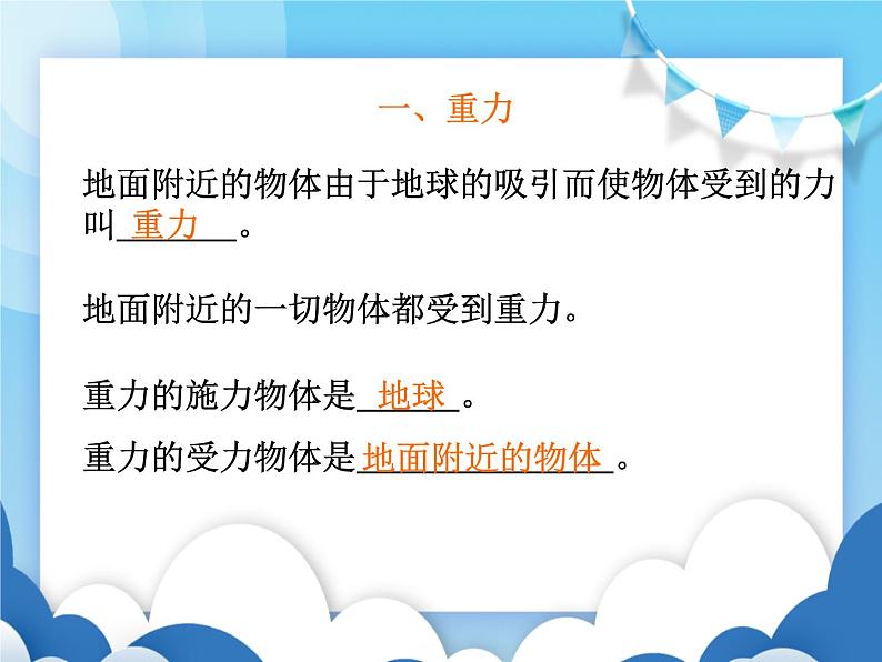 沪科版物理八年级上册  6.4来自地球的力【课件】第4页