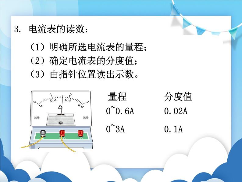 沪科版物理九年级上册  14.4科学探究：串联和并联电路的电流【课件】07