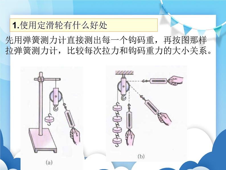 粤沪版物理八年级下册  6.6 探究滑轮的作用【课件】08