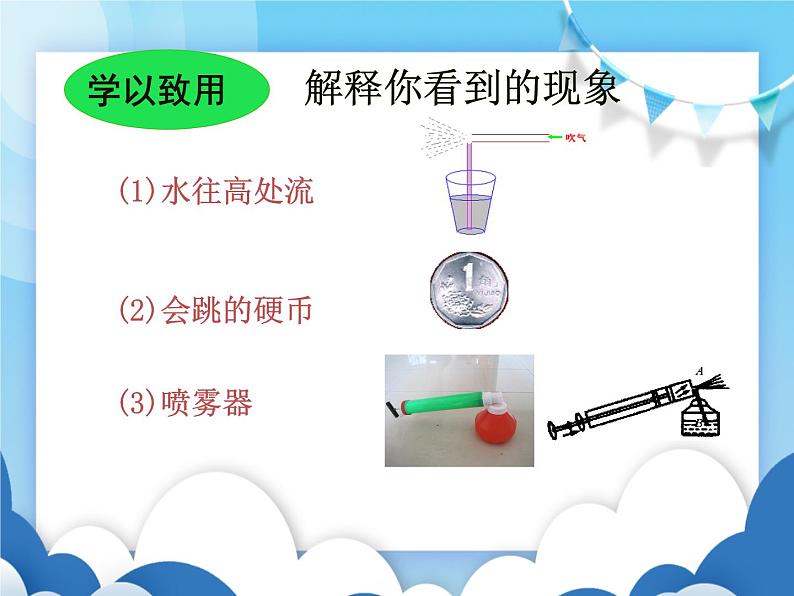 粤沪版物理八年级下册  9.4 神奇的升力【课件】第4页