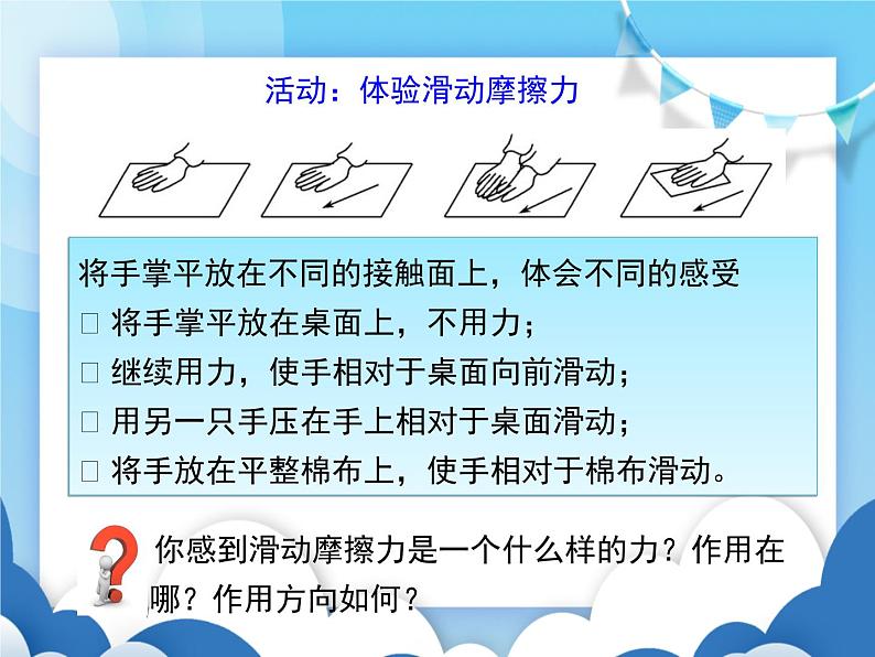 教科版物理八年级下册  7.5摩擦力【课件】第3页