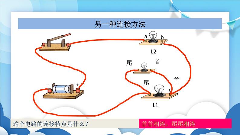 教科版物理九年级上册  3.3电路的连接【课件】06