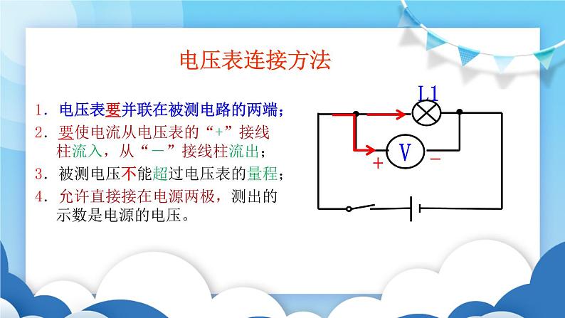 教科版物理九年级上册  4.2电压：电流产生的原因【课件】第7页