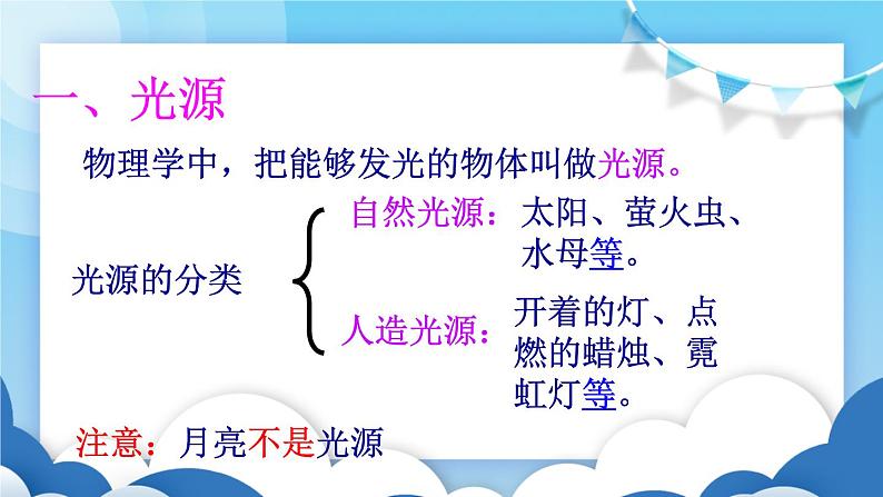 鲁教版物理八年级上册  3.1光的传播【课件】第4页