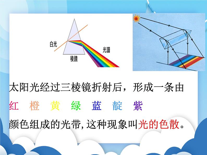 鲁教版物理八年级上册  3.5光的色散【课件】08