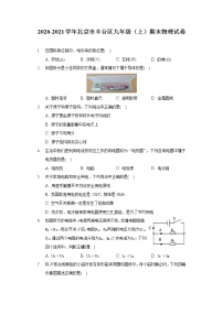 2020-2021学年北京市丰台区九年级（上）期末物理试卷