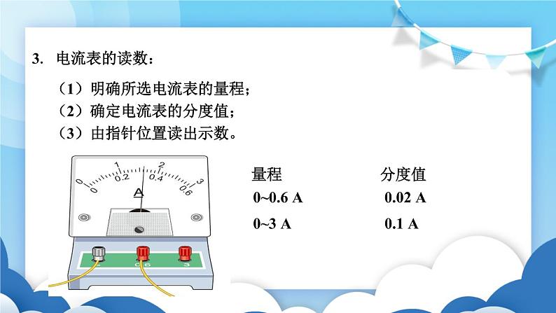 鲁教版物理九年级上册  11.4电流的测量【课件】07