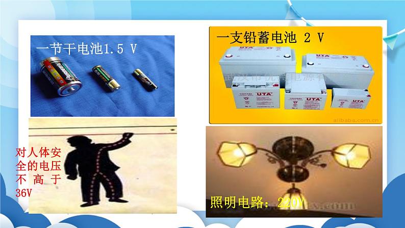 鲁教版物理九年级上册  12.1电压【课件】05