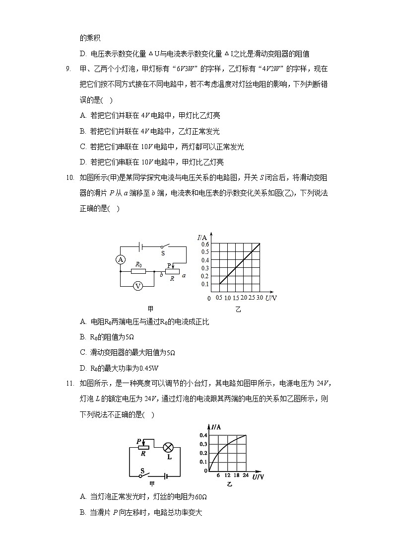 2020-2021学年河北省唐山市丰南区九年级（上）期末物理试卷第3页
