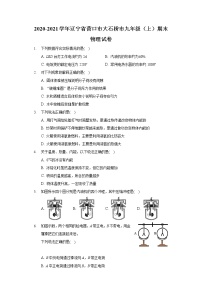 2020-2021学年辽宁省营口市大石桥市九年级（上）期末物理试卷