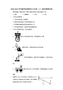 2020-2021学年陕西省渭南市九年级（上）期末物理试卷