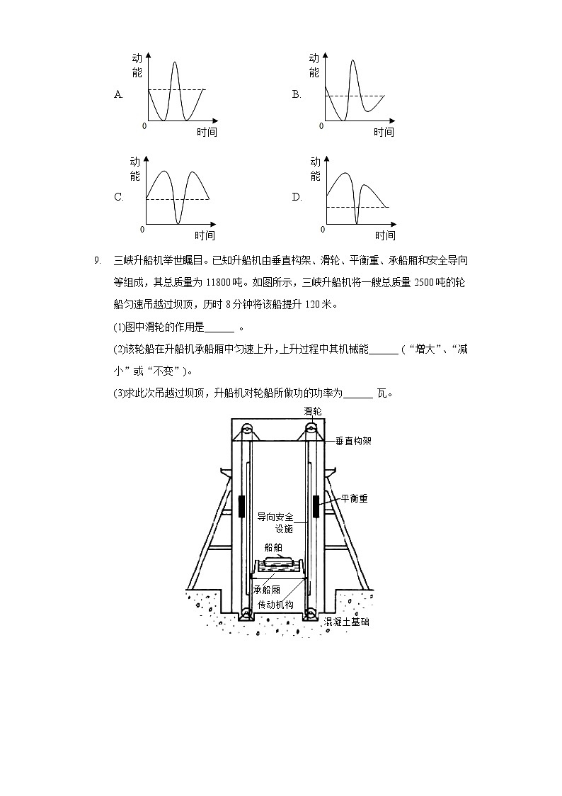 2020-2021学年浙江省温州市瑞安市安阳实验中学九年级（上）期末物理试卷第3页