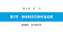 人教版八年级下册第十章 浮力10.1 浮力图文课件ppt