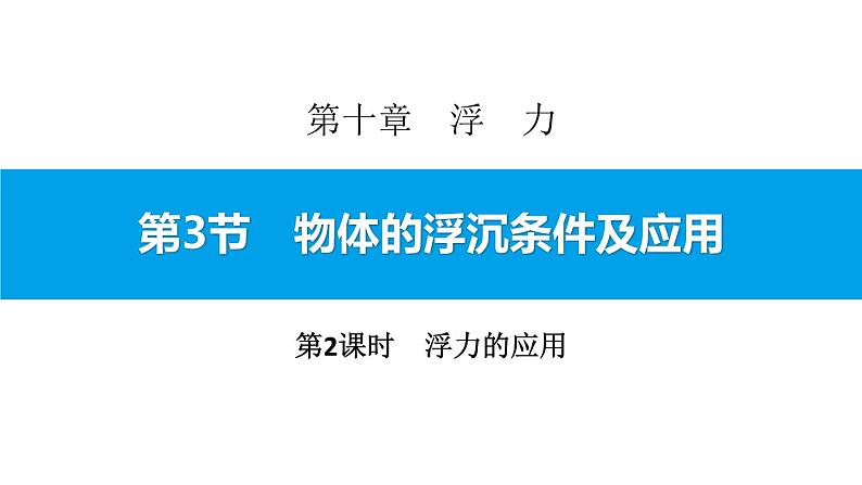 4.3.2　浮力的应用课件PPT01