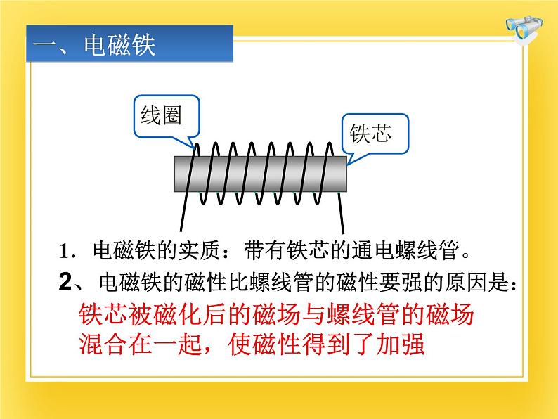 鲁教版（五四制）九年级下册-16.3 电磁铁 课件06