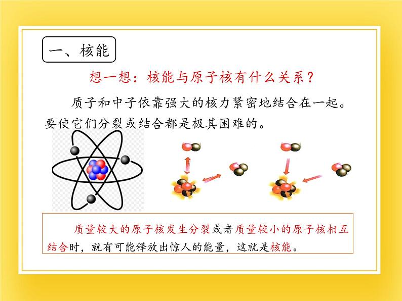 鲁教版（五四制）九年级下册 物理 课件 20.2核能08