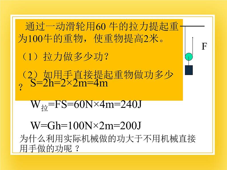 9.6 机械效率—2020-2021学年鲁科版（五四制）八年级物理下册课件第2页