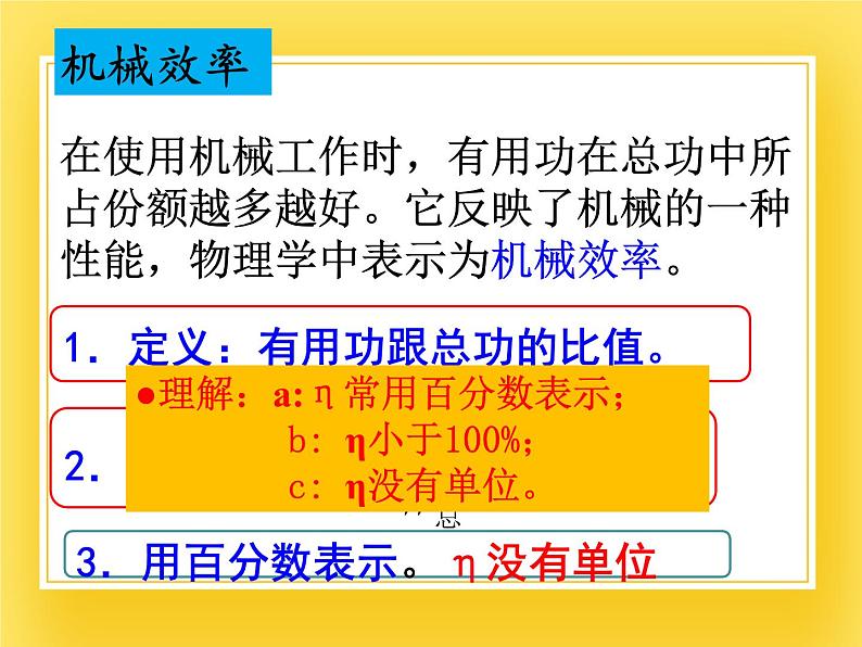 9.6 机械效率—2020-2021学年鲁科版（五四制）八年级物理下册课件第7页