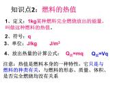 人教版物理九年级《内能的利用》复习课件