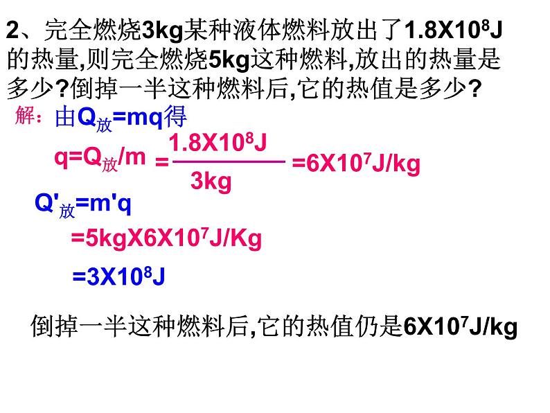 人教版物理九年级《内能的利用》复习课件第7页