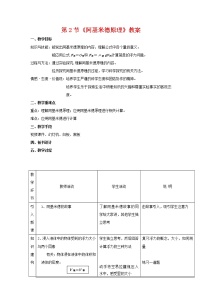 人教版八年级下册10.2 阿基米德原理精品教案