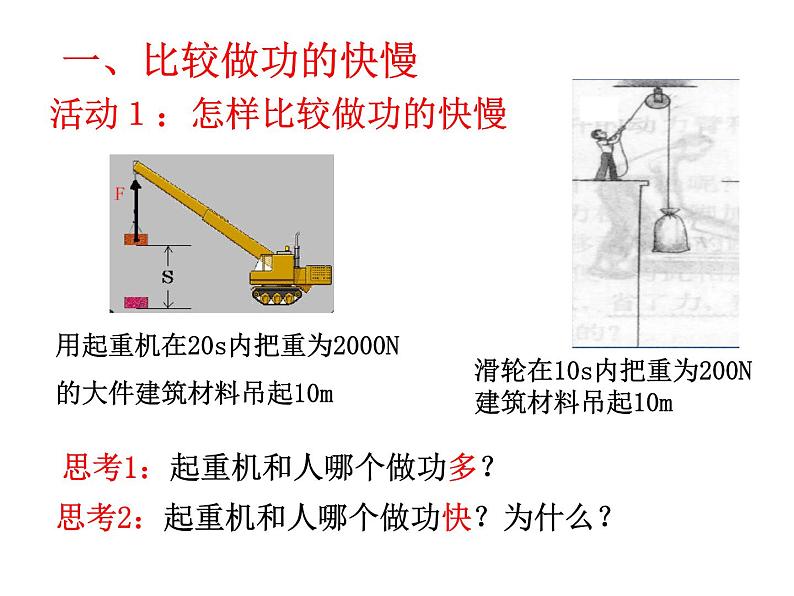 11.2 怎样比较做功的快慢 课件第5页