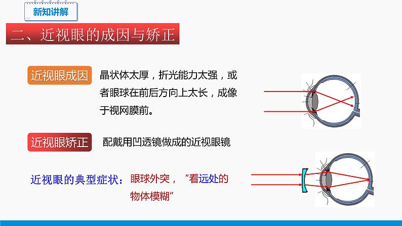 4.6 神奇的眼睛 同步课件 初中物理沪科版八年级全一册（2021年）第8页