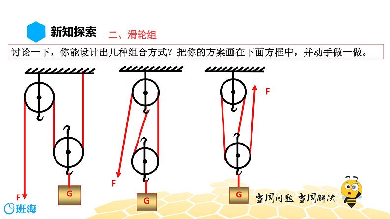 （通用）物理八年级下册-12.2滑轮和滑轮组【预习课程+知识精讲】课件PPT06