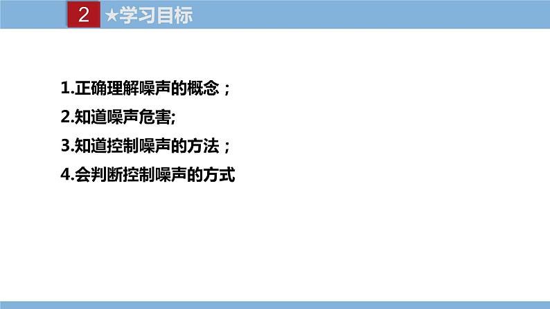 2021-2022学年初中物理教科版八年级上册 3.3  噪声 同步教学课件第4页