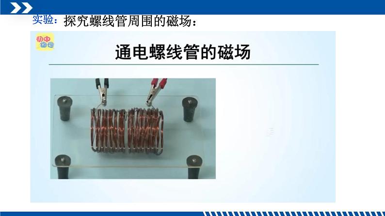 2021年初中物理教科版九年级上册 7.2 电流的磁场 同步教学课件08