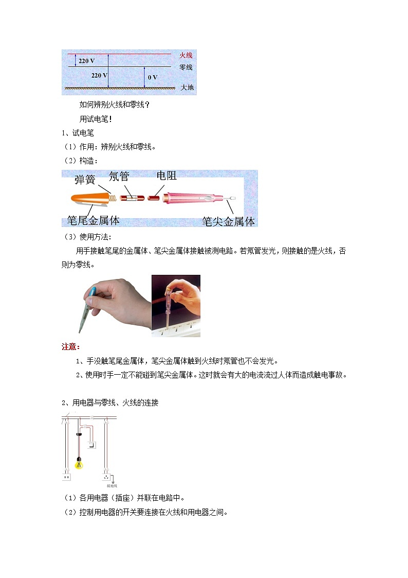 专题23 生活用电  (原卷版)第3页