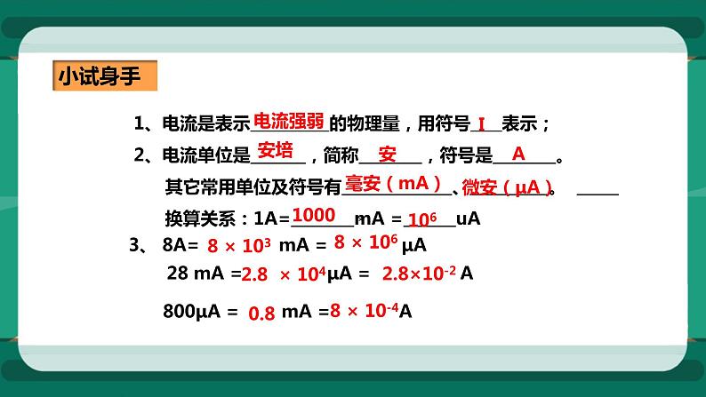 14.4 科学探究：串联和并联电路的电流（课件+教案+练习）06