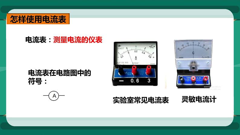 14.4 科学探究：串联和并联电路的电流（课件+教案+练习）07