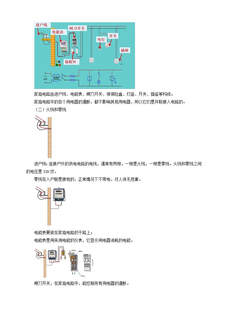 15.5  家庭用电（课件+教案+练习）02