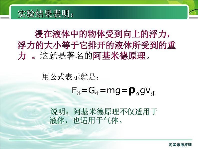 10.2阿基米德原理课件2021-2022学年人教版物理 八年级下册第8页