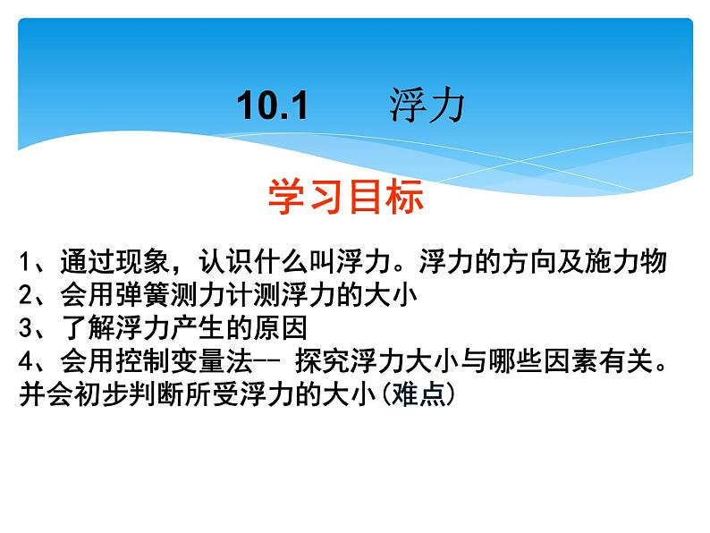 10.1  浮力 课件2021-2022学年人教版物理 八年级下册第4页