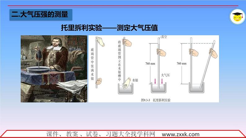 9.3大气压强  课件 2021-2022学年人教版八年级下册物理第7页