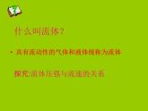 第九章 第四节  流体的压强与流速的关系2021-2022学年人教版物理  八年级下册课件PPT